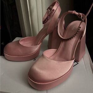 Call It Spring Blush Pink Platform Heels